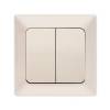 Switch in beige K / R dual NE-AD